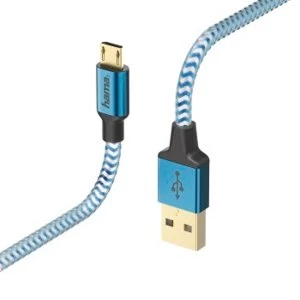 Image of Hama Reflective 1.5m Micro USB Cable