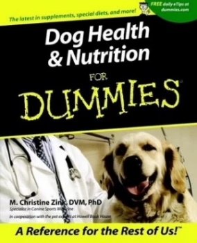 Image of Dog Health and Nutrition for Dummies by M. Christine Zink Paperback
