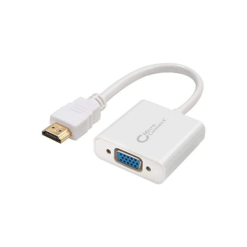 Image of Microconnect HDMVGA1 video cable adapter 0.15 m HDMI Type A (Standard)