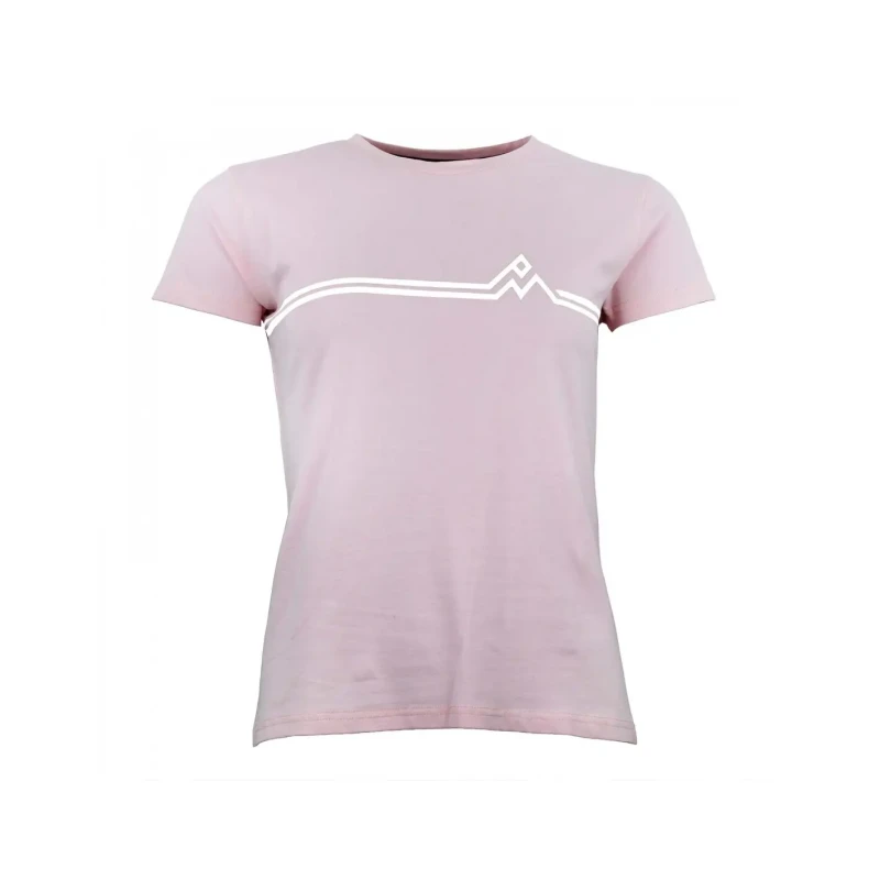 Image of Womens T-Shirt Peak Mountain Aurelie Rose Female L