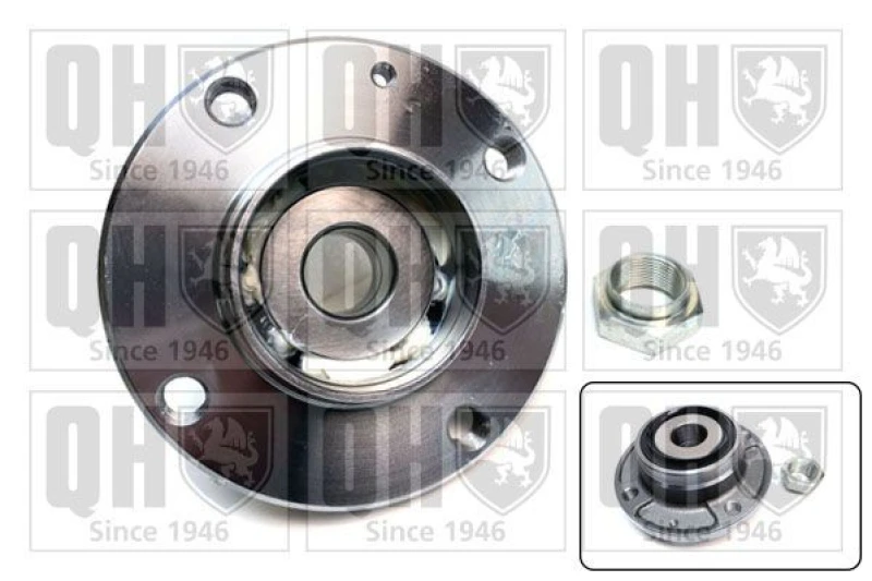 Image of QUINTON HAZELL Wheel bearing kit QUINTON HAZELL QWB679