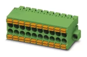 image of Phoenix Contact DFMC 1.5/11-STF-3.5 22-pin Pluggable Terminal Block, 3.5mm Pitch 2 Rows