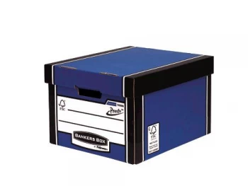 Image of Fellowes R Kive Premium Presto Classic Storage Box Blue