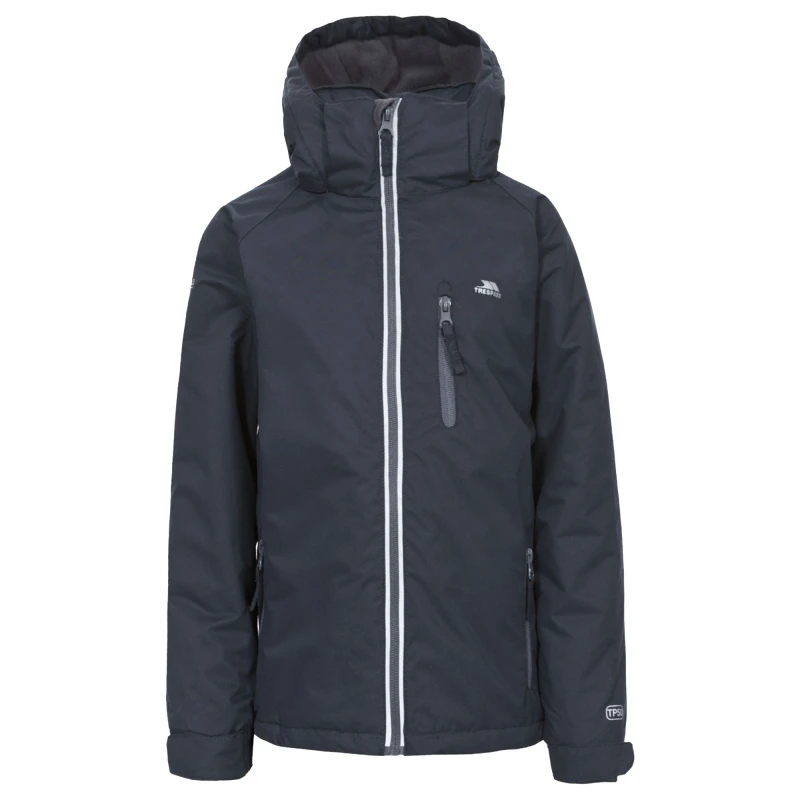 Image of Trespass Cornell II Waterproof Jacket in Navy Size: 9-10 Years Navy Unisex 9-10 Years