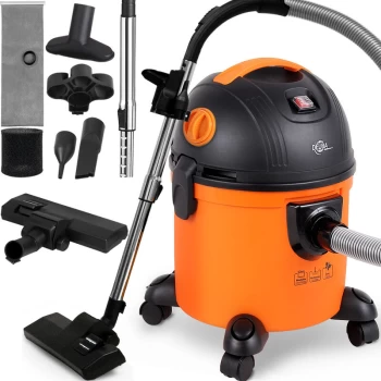 image of Monzana 996141 3 in 1 15L 1200W Wet & Dry Vacuum Cleaner