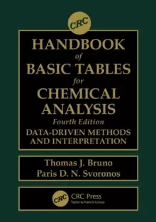 Image of CRC Handbook of Basic Tables for Chemical Analysis : Data-Driven Methods and Interpretation
