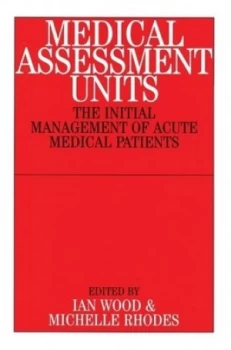 Image of Medical Assessment Units by John B. Taylor Paperback