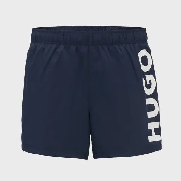 Image of HUGO Swimwear Abas Shell Swimming Shorts - XXL Blue Swimwear and Beachwear male 50513979-405 XXL