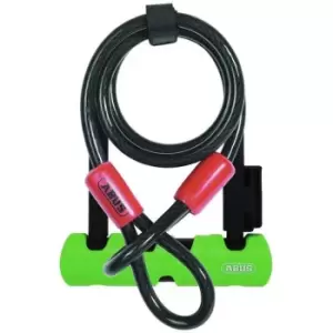 Image of Abus Ultra 410 Mini D-Lock 140MM & Cable - Black