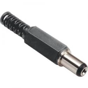 image of Low power connector Plug straight 5.5mm 1.5 mm