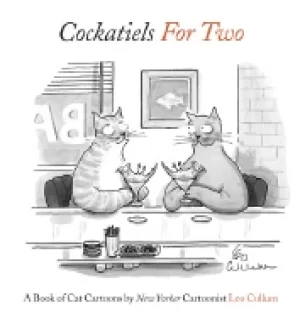 Image of cockatiels for two a book of cat cartoons