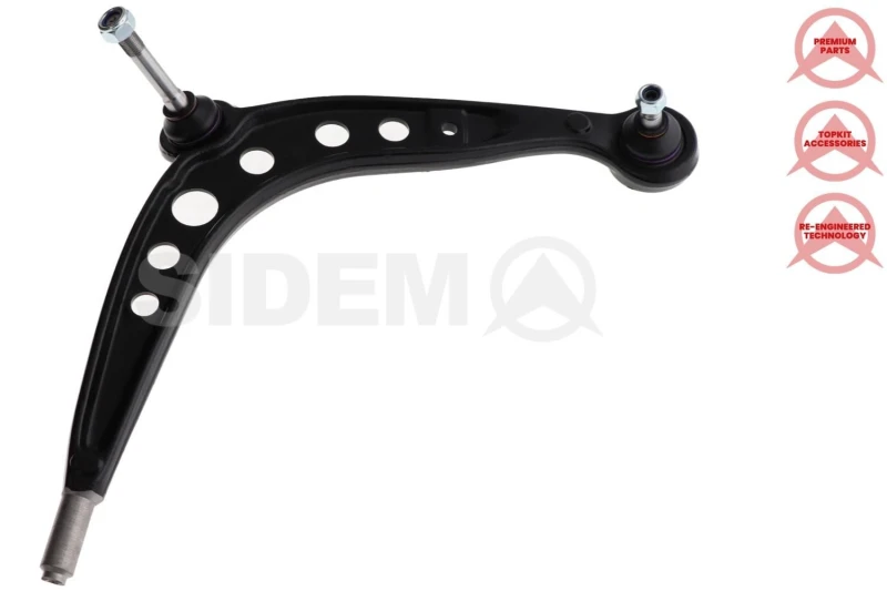 Image of SIDEM 21371 R Suspension arm Control Arm, Steel, Front Axle Right Steel Track Control Arm (273)