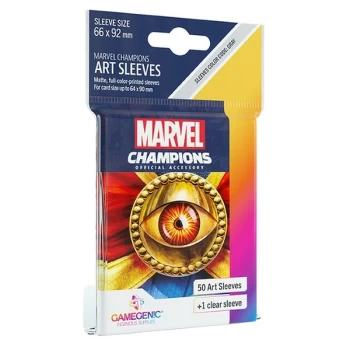 Image of Gamegenic Marvel Champions Art Sleeves - Dr Strange (50 Sleeves)