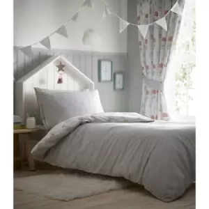 Image of Sheep Dreams Children's Duvet Cover Set Toddler Reversible Bedding Set - Multicoloured