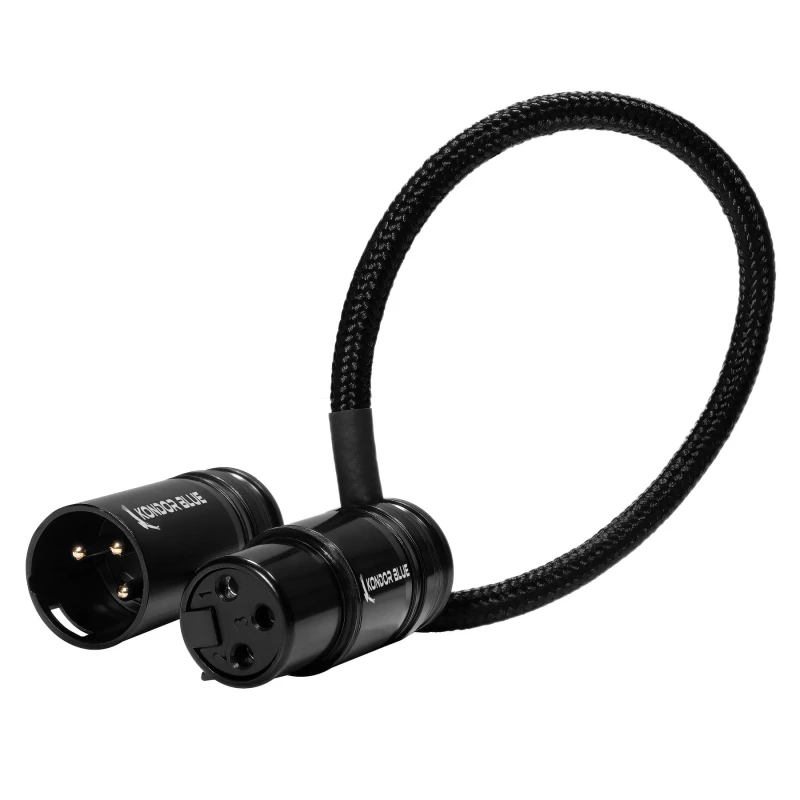 Image of Kondor Blue KB-MXLRF8-BK audio cable 0.4 m XLR Black