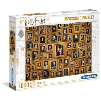 image of Clementoni 1000pcs Impossibe Jigsaw Puzzle - Harry Potter