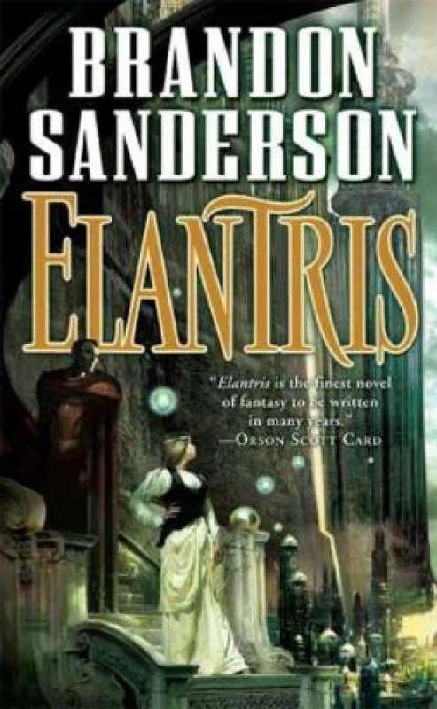 Image of Elantris by Brandon Sanderson Book