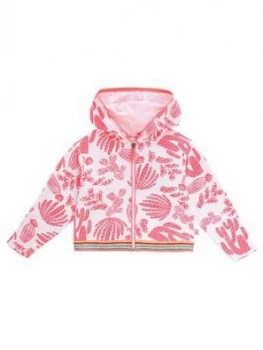 Image of Billieblush Girls Towelling Beach Jacket - Multi, Size Age: 8 Years, Women
