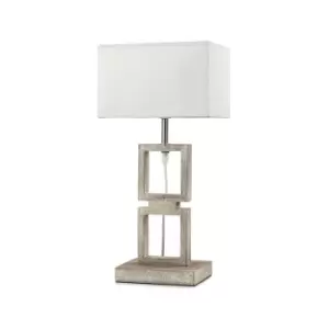 Image of Onli Kisar Table Lamp with Shade White