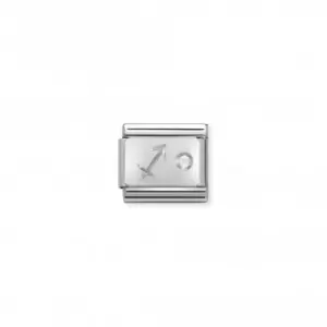 Image of Nomination Composable Classic Zodiac Stainless Sagittarius Link 330302/09