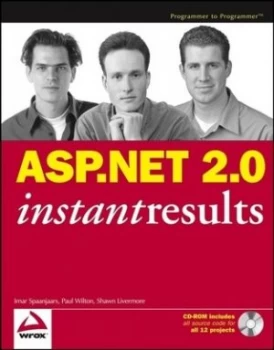 Image of Asp.Net 2.0 Instant Results by Imar Spaanjaars Paperback