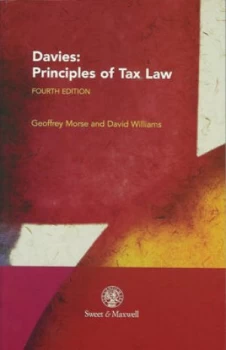 Image of Davies Principles of Tax Law by Geoffrey Morse and David W Williams Paperback