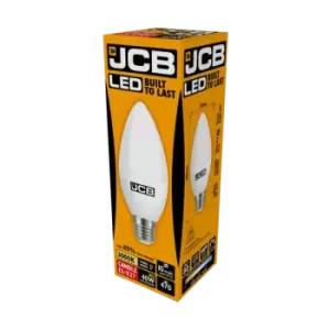 image of JCB LED Candle 470lm Opal 6w E27