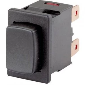 image of Marquardt 1683.1101 Pushbutton switch 250 V AC 16 A 1 x OnOff IP40 latch