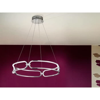 image of Schuller Colette - Integrated LED Ceiling Pendant Chrome