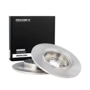 Image of RIDEX Brake disc 82B0501 Brake rotor,Brake discs VW,AUDI,FORD,GOLF III (1H1),TRANSPORTER II Bus,DERBY (86),80 Limousine (8C2, B4)