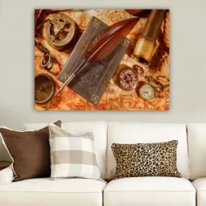 Image of 329287238_70100 Multicolor Decorative Canvas Painting