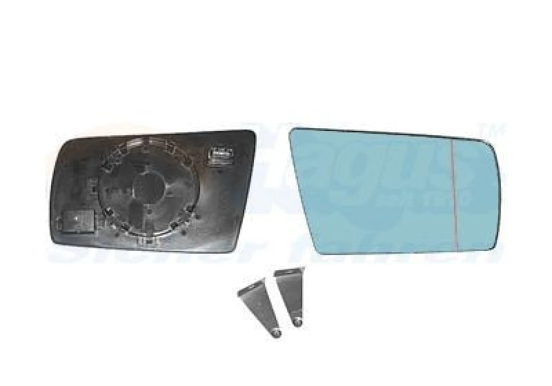 Image of VAN WEZEL Wing mirror glass VAN WEZEL 3030862