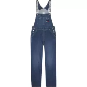 image of Tommy Jeans Tommy Jeans Denim Dungarees Womens - Blue