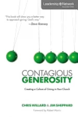 Image of contagious generosity creating a culture of giving in your church