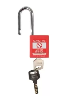 image of Laser Tools 6641 Nylon Bodied Safety Lockout Padlock