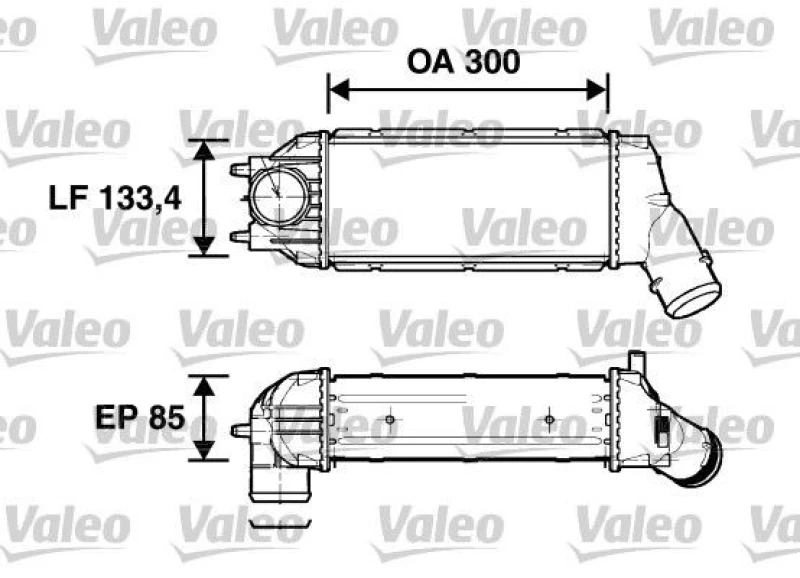 Image of Intercooler VALEO 817638