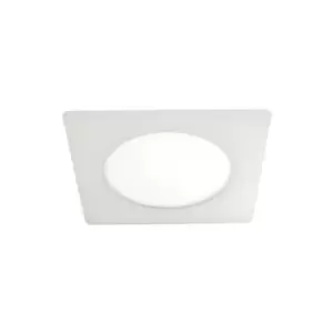 image of Cristal Novo Lux LED Recessed Downlight Downlight Square 12W White