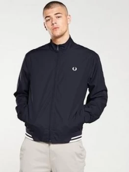 Image of Fred Perry Twin Tipped Sports Jacket - Navy, Size 2XL, Men