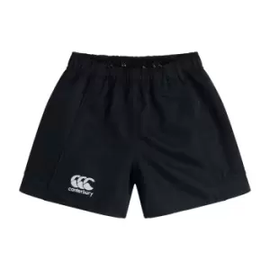 Image of Canterbury Childrens/Kids Advantage Shorts (12 Years) (Black)