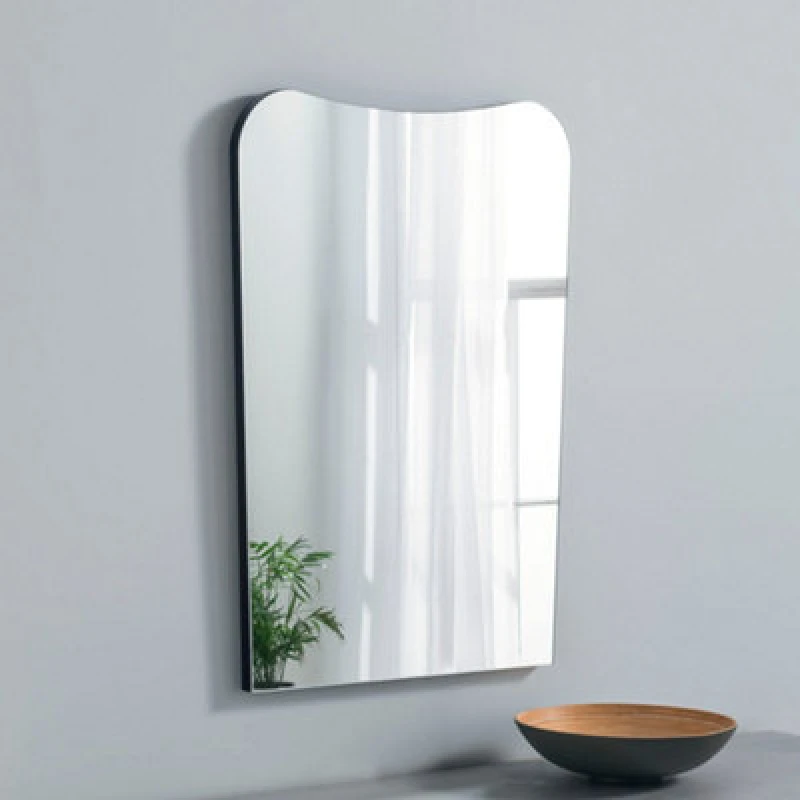 Image of Yearn Mirrors Irregular Frameless Black Mirror 79(h)x56cm(w) Black