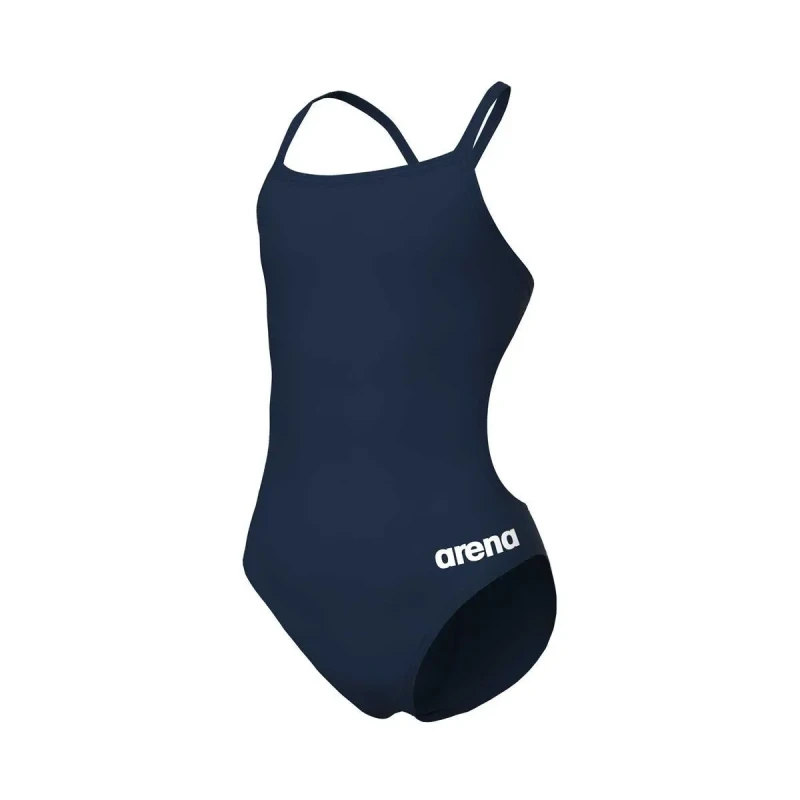 Image of One Piece swimsuit for girls Arena Team Challenge Solid Bleu Female 8/9 ans