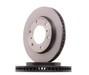 Image of BREMBO Brake disc FIAT,MITSUBISHI 09.A868.11 6000609712,4615A201,MN102276 Brake rotor,Brake discs,Brake rotors