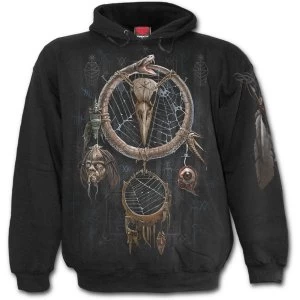 Image of Voodoo Catcher Mens Small Hoodie - Black