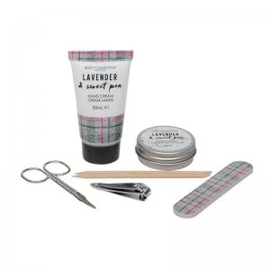 image of Body Collection Lavender Manicure Gift Set