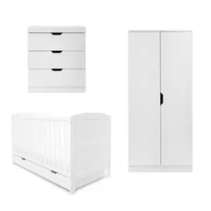 image of Ickle Bubba Coleby Classic 4 Piece Furniture Set White