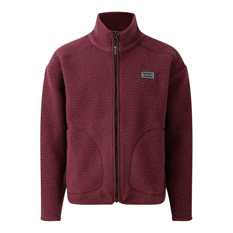Image of Kids' Full Zip Fleece Dare 2B Zesty II Violet Unisex 9/10 ans