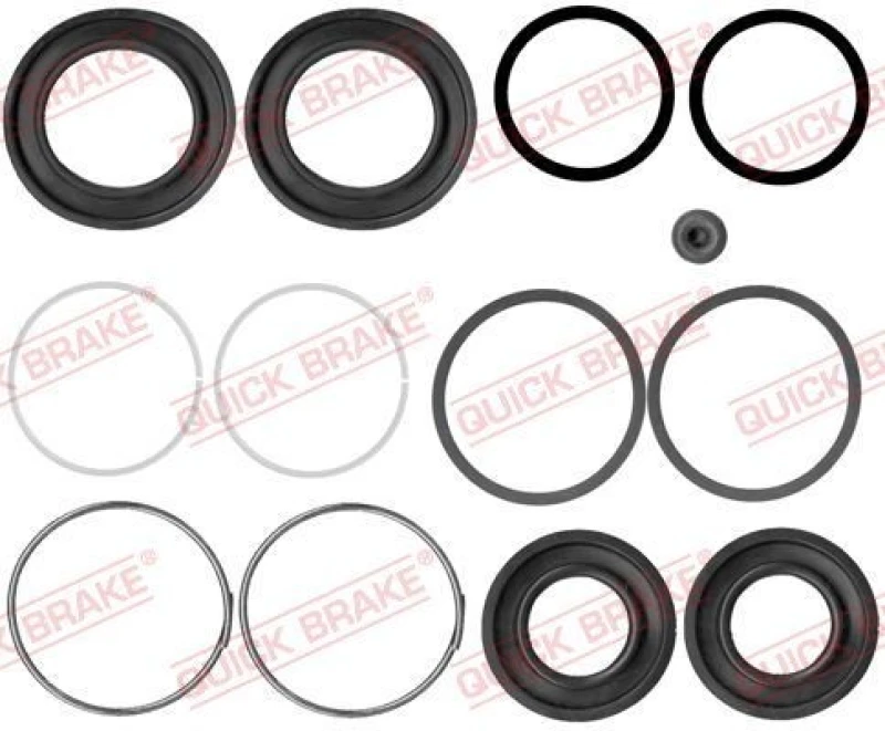 Image of QUICK BRAKE Repair Kit, brake caliper QUICK BRAKE 114-0306