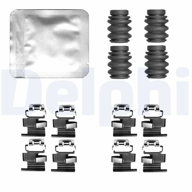Image of DELPHI Brake pad fitting kit DELPHI LX0824