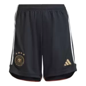 image of 2022-2023 Germany Home Shorts (Black) - Kids