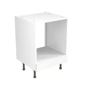 Image of KitchenKIT J-Pull Handleless 60cm Base Oven - Gloss White